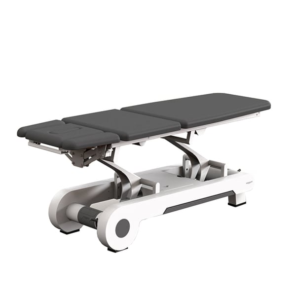 Civière électrique haut de gamme Naggura N'RUN5 : Cinq corps avec deux moteurs pour régler la hauteur et la section centrale et la position Trendelenburg